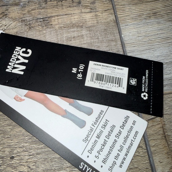 White Star  Mini Skirt - Women's Medium NWT - Picture 5 of 6